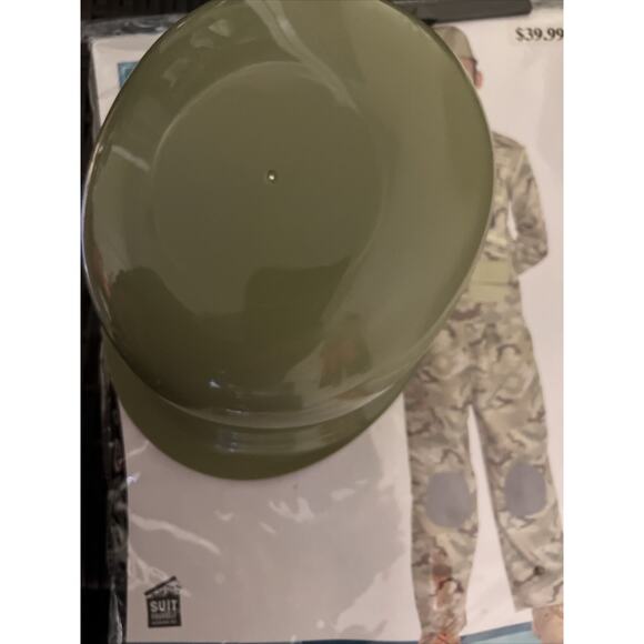 Combat Soldier Boys Halloween Costume CHILD Small 4-6, 5pc: Jacket, Helmet, Pant - Picture 4 of 16